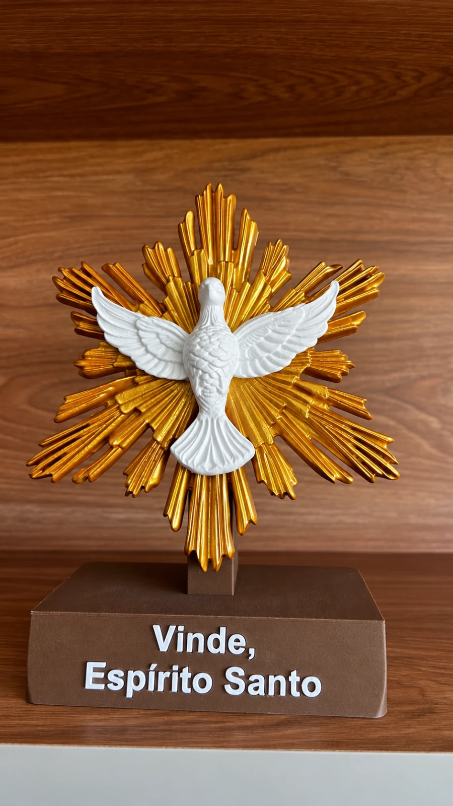 Divino Espírito Santo com Base — 20 cm — foto 4
