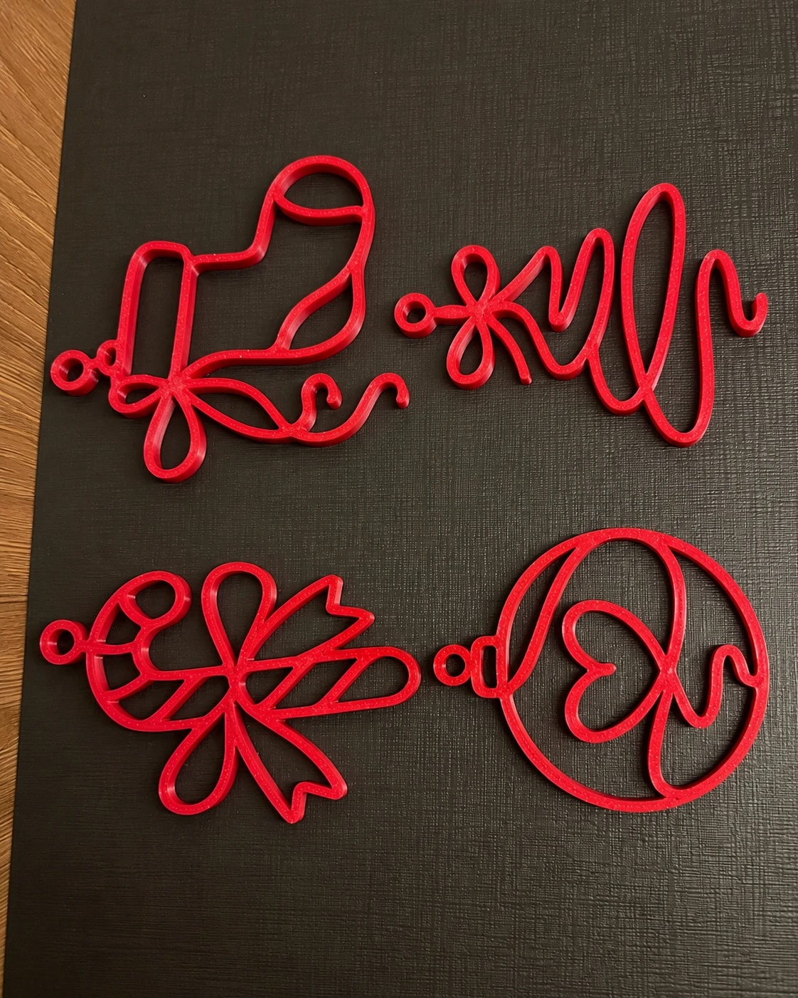 Enfeites de Natal Minimalistas — Kit com 21 — foto 2